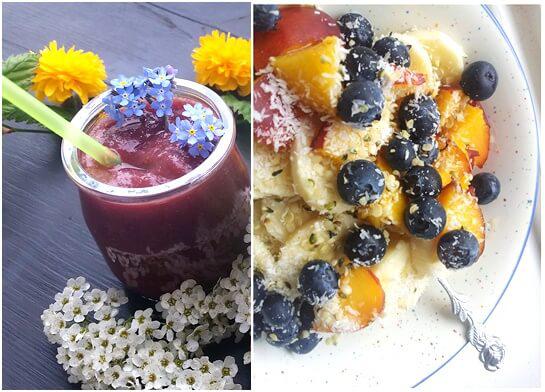 Frühlingshafte Smoothies und Smoothie Bowls