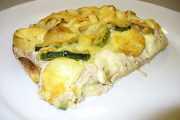 Kartoffel-Zucchini-Gratin mit Thunfisch nach dem issgesund-Rezept