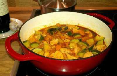Zucchini Kürbis Eintopf Rezept nach dem issgesund-Rezept