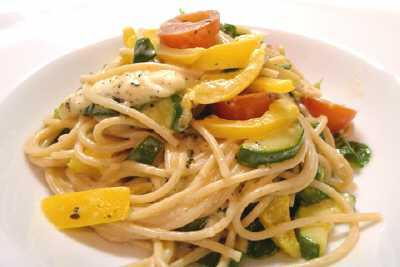 Gemüse Spaghetti nach dem issgesund-Rezept