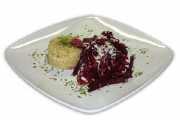 Rote Rüben Gemüse mit Quinoa