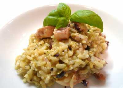 Schnelles Meeresfrüchte Risotto nach dem issgesund-Rezept