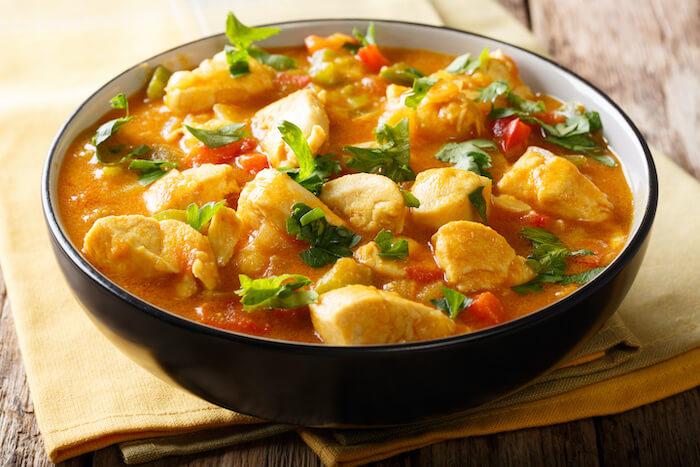 Hähnchen Curry mit Gemüse Rezept