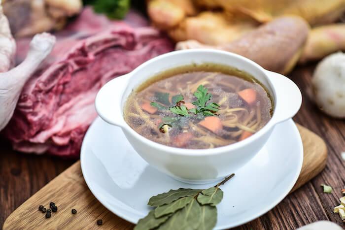 Ganslsuppe nach dem issgesund-Rezept