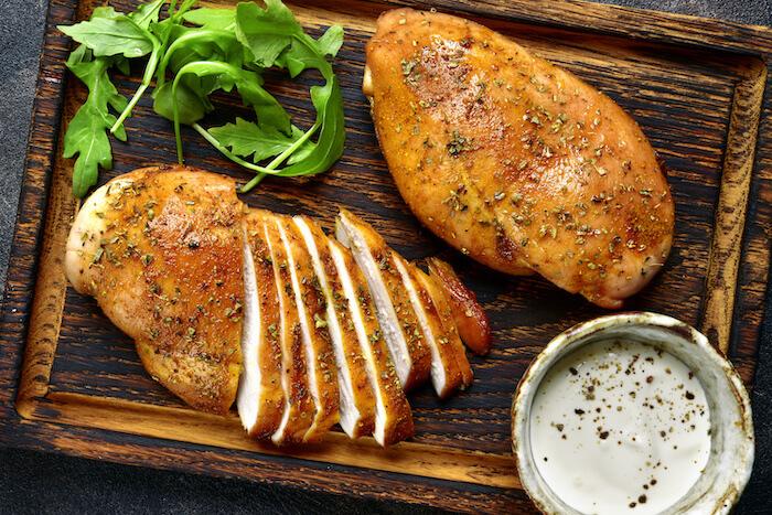 Brathähnchen mit Honigkruste im Backofen
