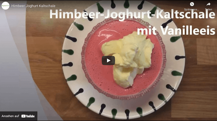Himbeer Joghurt Kaltschale Rezept | issgesund.at
