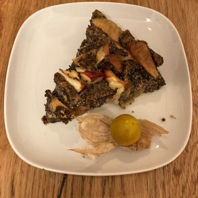 Mohn-Apfel-Kuchen
