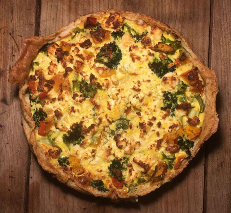 Quiche mit Brokkoli & Feta nach dem issgesund-Rezept